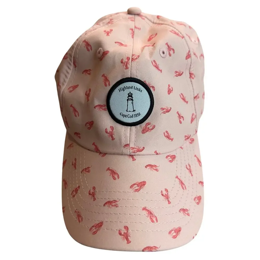 Imperial Highpoint Lights Cape Cod 1892 Lobster Hat Pink Adjustable OSFA NWOT